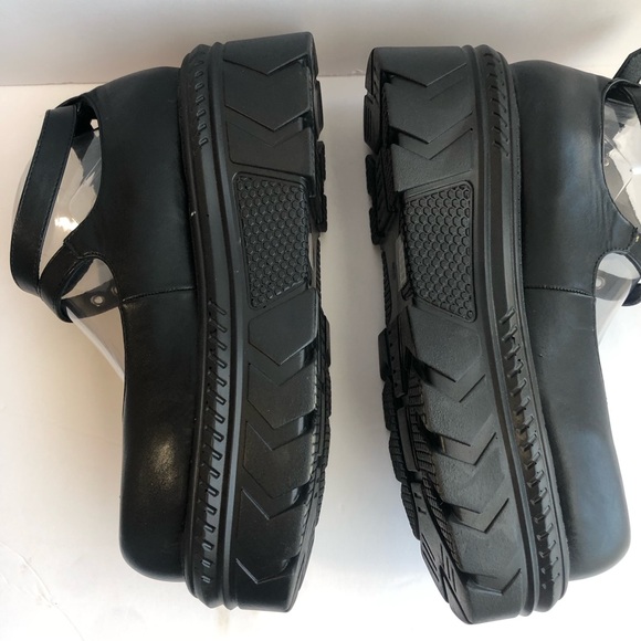 NASTY GAL Pink Heart Chunky Platform Mary Jane Emo Whimsygoth Creepers Size 6 - Picture 10 of 15